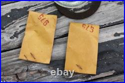 Yankee 975 Backup Light Hotrod Ratrod Vintage Pair chrome Glass lens