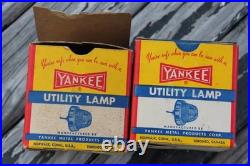 Yankee 975 Backup Light Hotrod Ratrod Vintage Pair chrome Glass lens